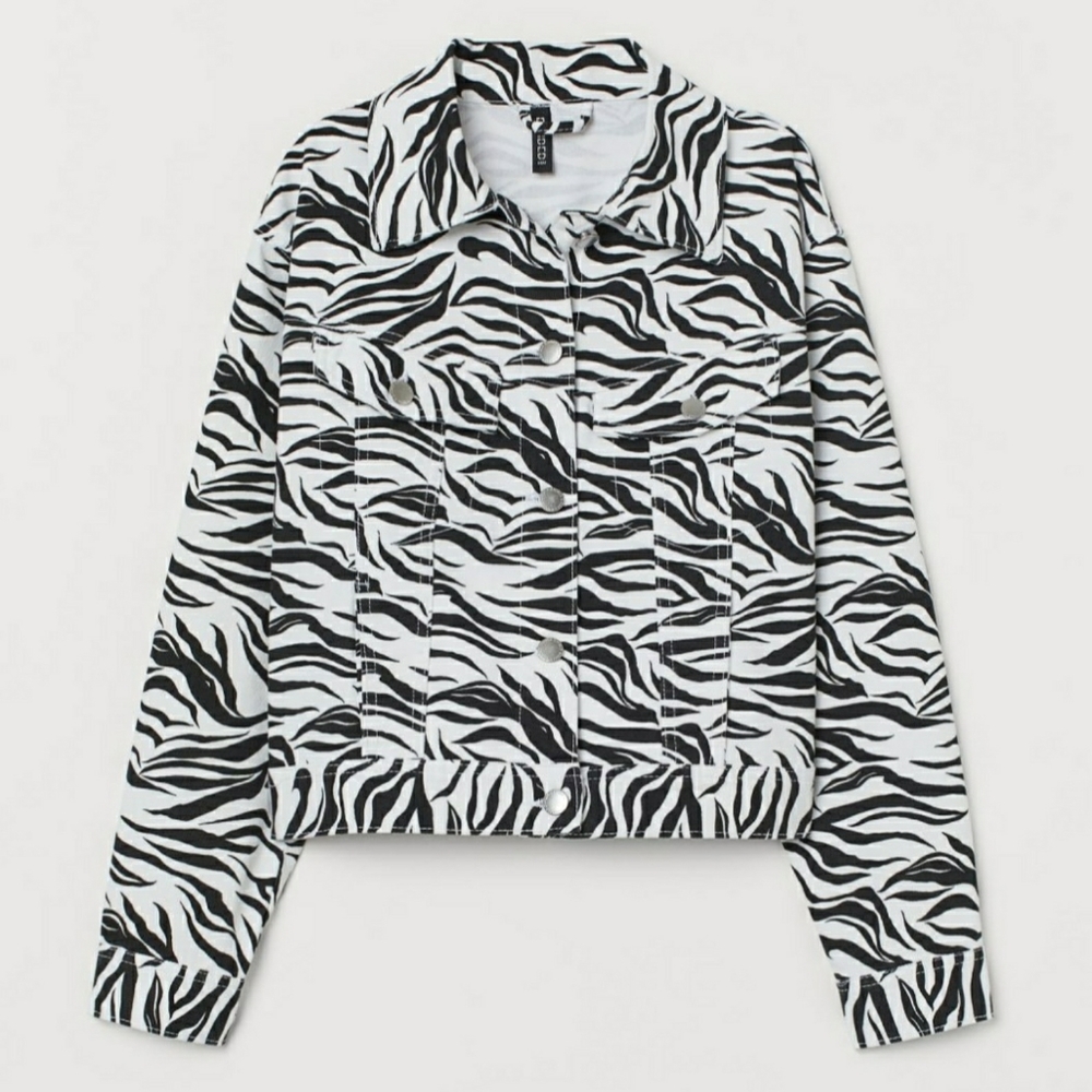 Patterned Twill Jacket